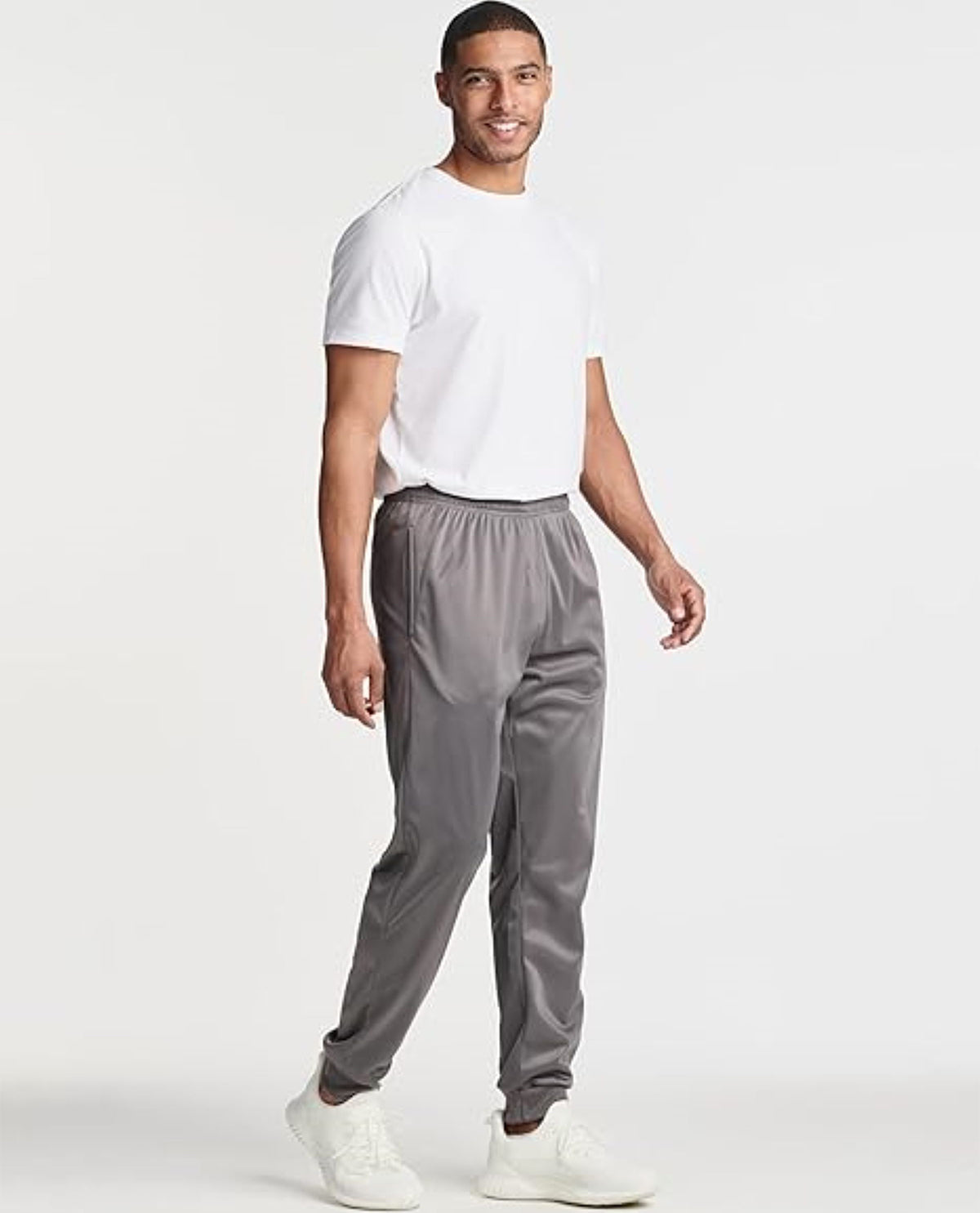 Real Essentials Men's Tricot Jogger Pant