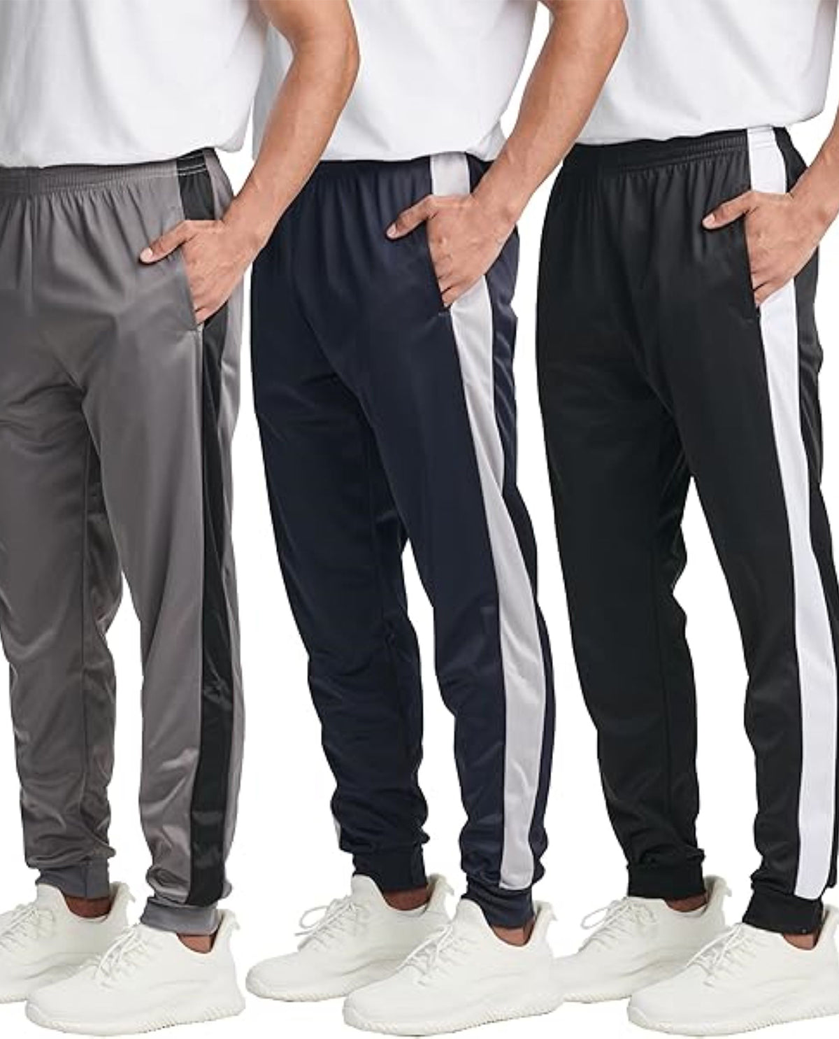 Real Essentials Men's Tricot Jogger Pant