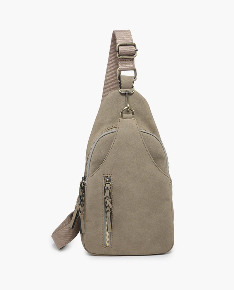 Niki Suede Sling Bag