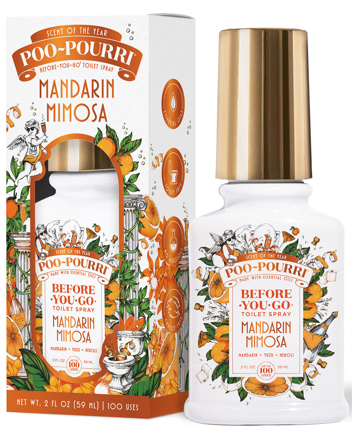 Poo Pourri Spring 2OZ Before You Go Toilet Spray