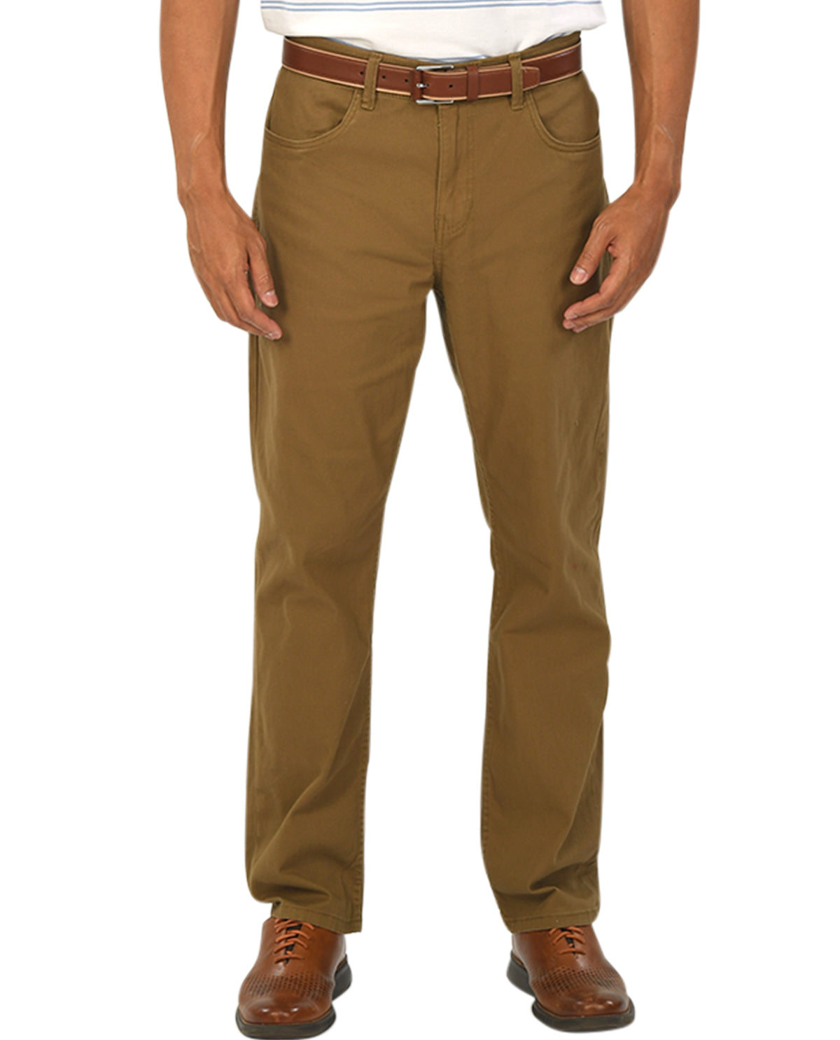 Chaps straight fit five pocket pants hotsell