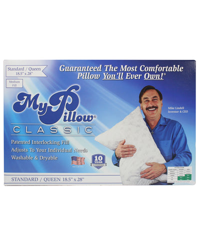 MyPillow Classic Queen Medium Fill Bed Pillow – Hamrick's Shop