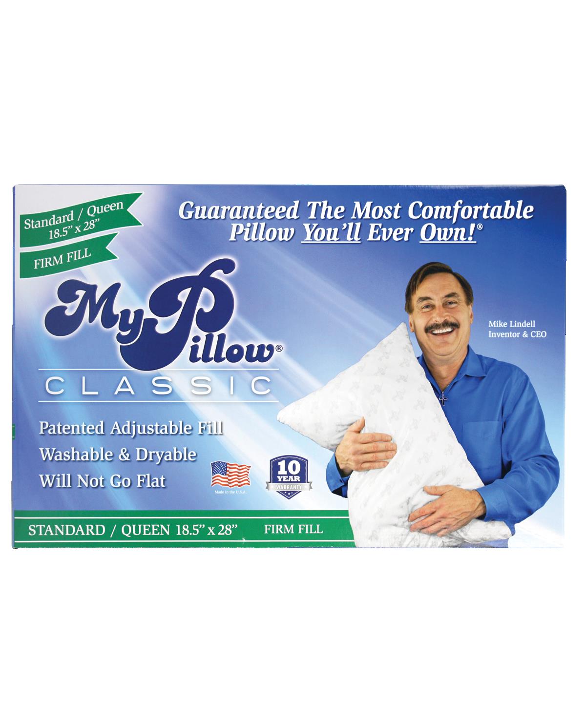 MyPillow Classic Queen Firm Bed Pillow