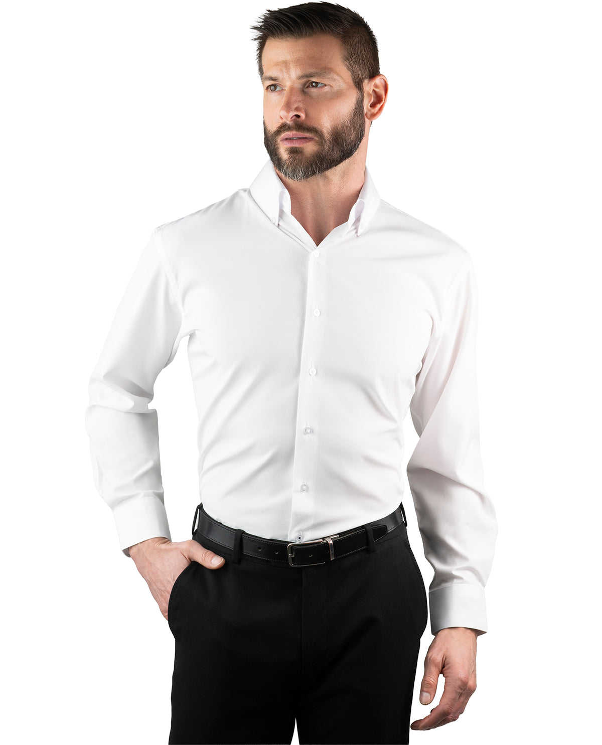 Nautica Tall Super Shirt White