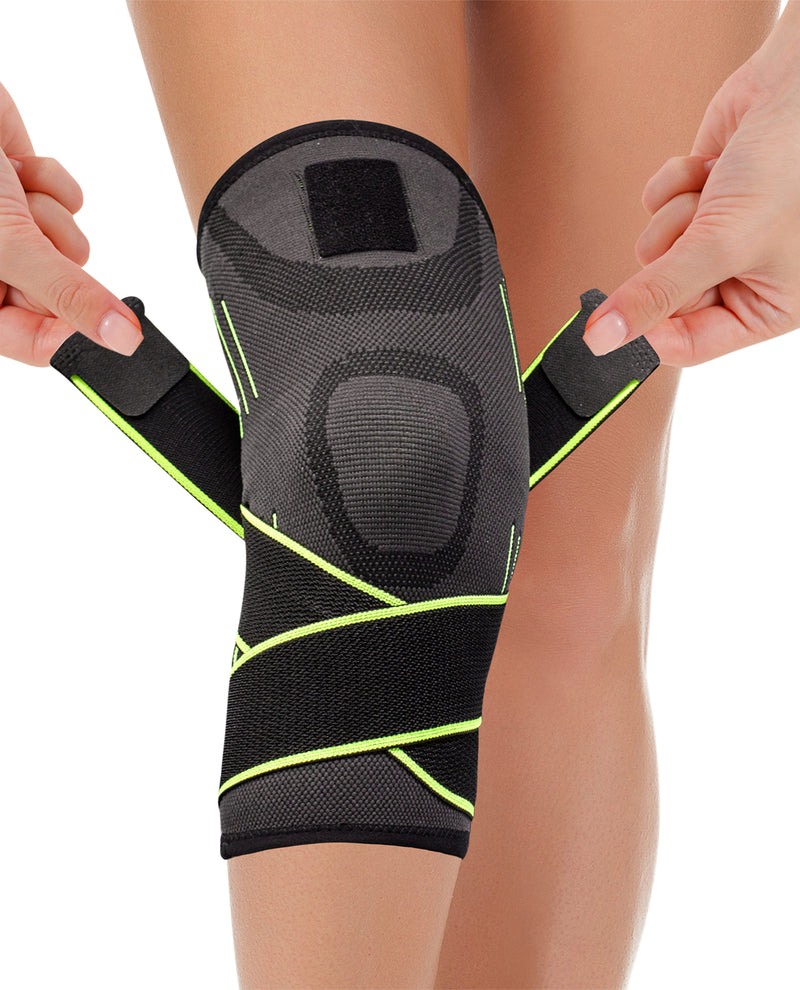 Trend Vision Compression Knee Sleeve with Adjustable Straps