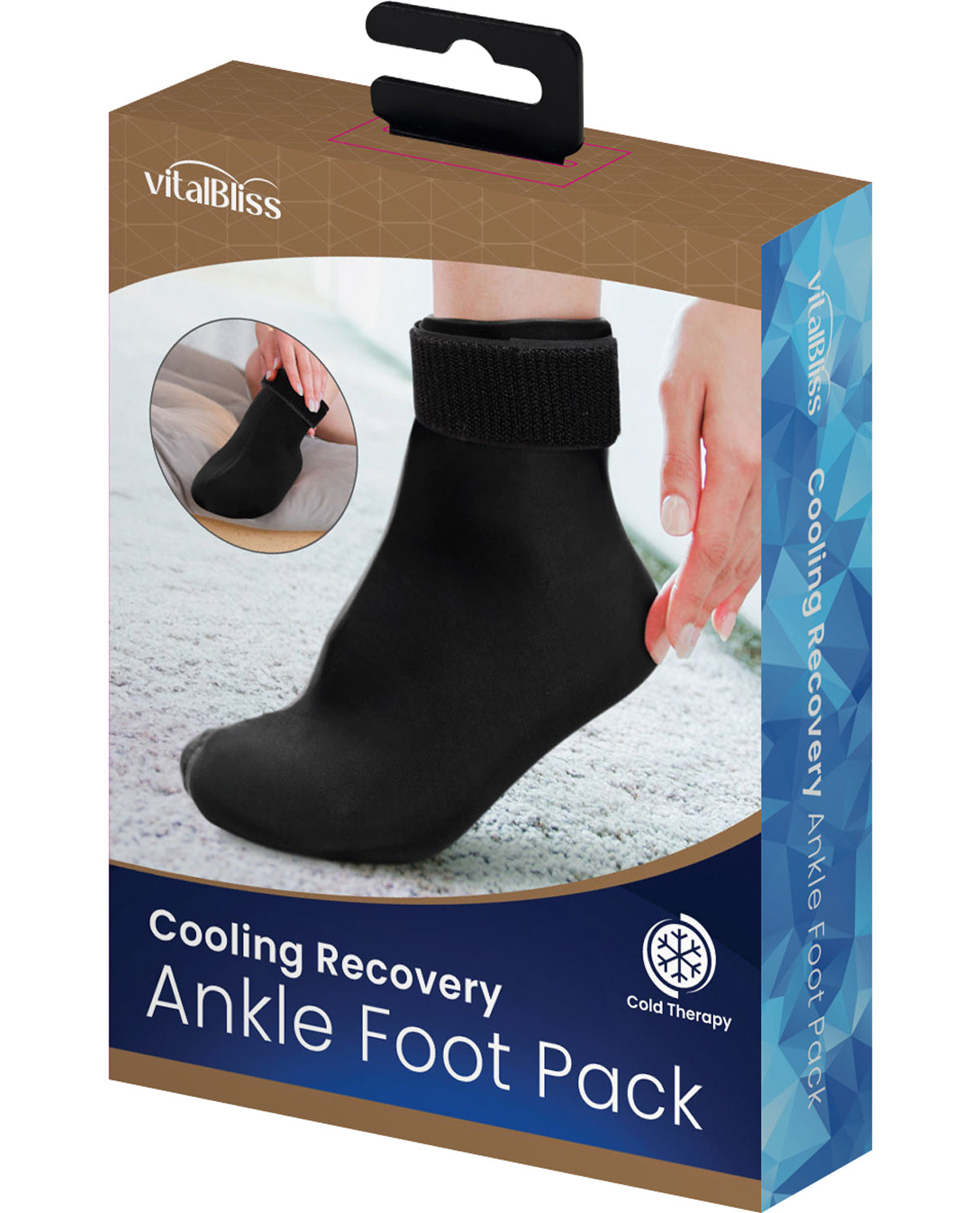 Vitabliss Cooling Gel Ankle & Foot Recovery Pack