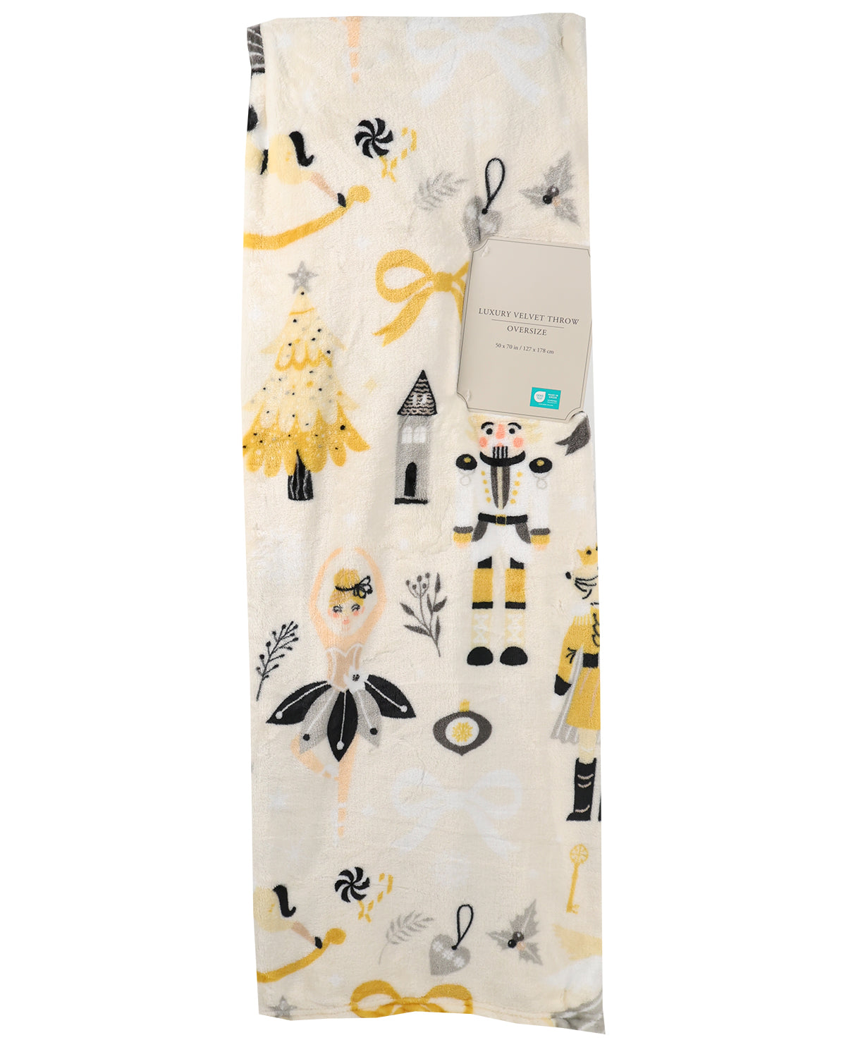 50x70 Holiday Printed Throws