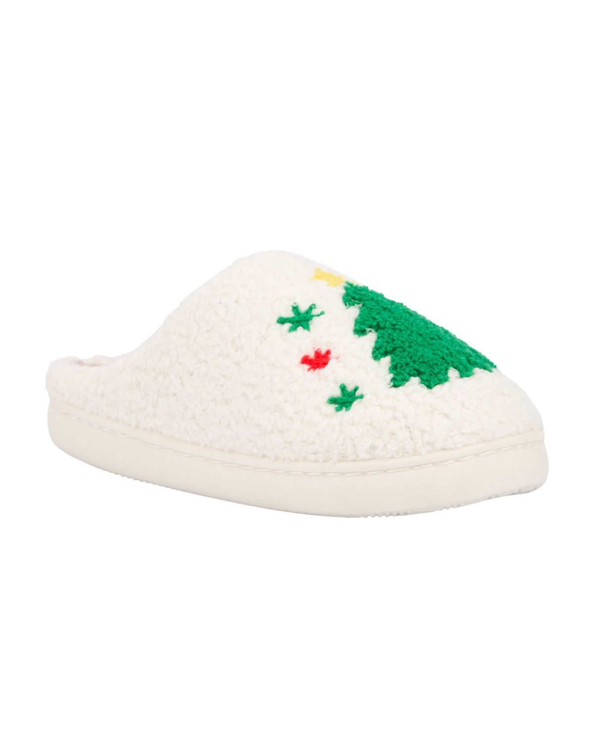 Ladies Christmas Tree Slipper