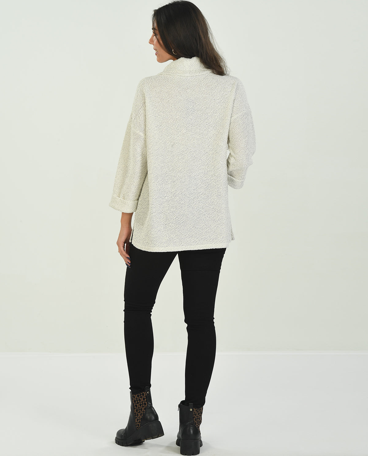 Robert Louis Funnel Neck Top