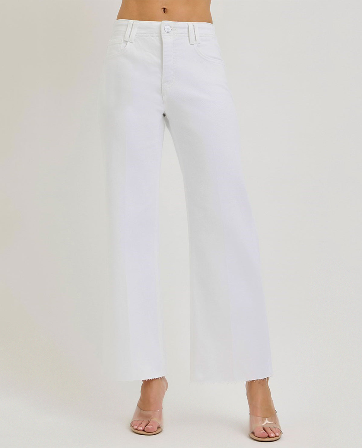 Risen High Rise Crop Jeans
