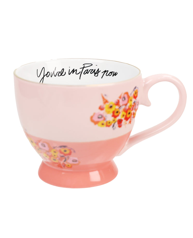 Emily in Paris Tea Mug Floral