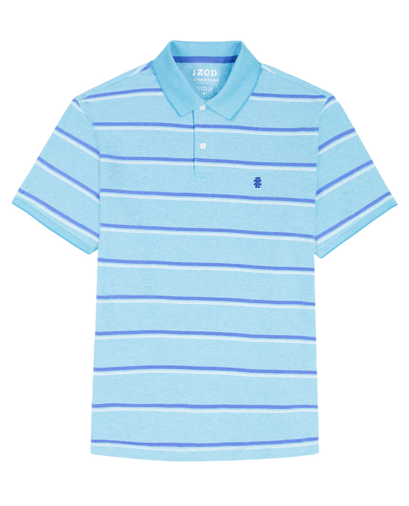 Izod Short Sleeve Stripe Polo
