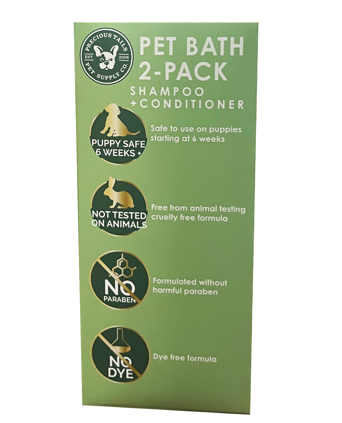 Aloe 2 Pack Pet Shampoo