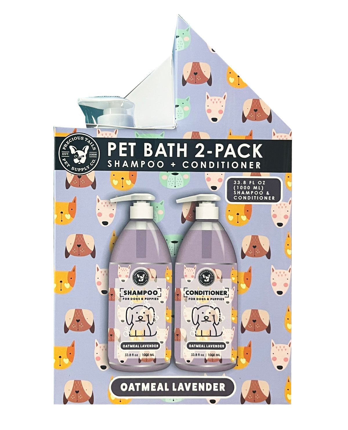 Lavender 2 Pack Pet Shampoo