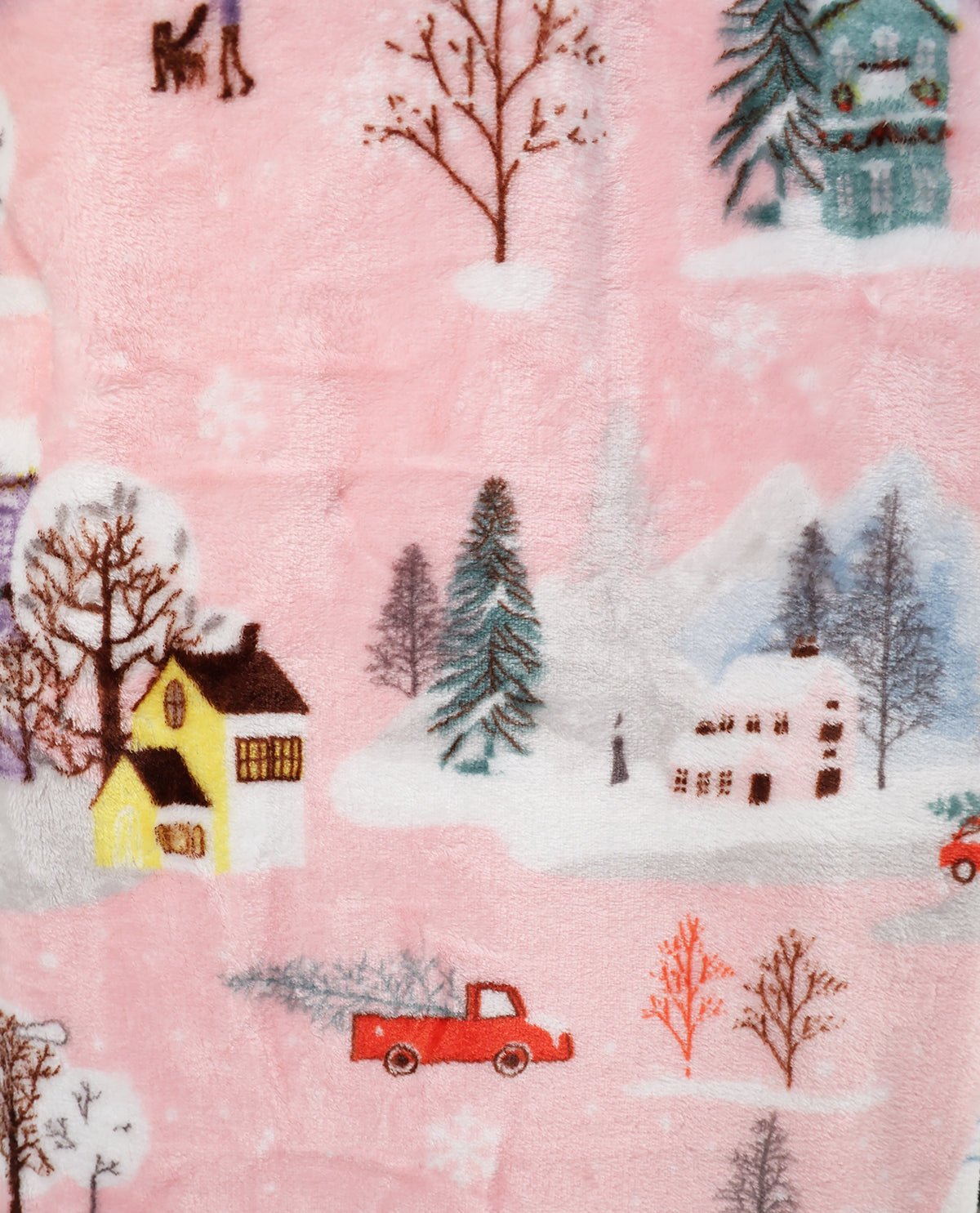 50x70 Holiday Printed Throws