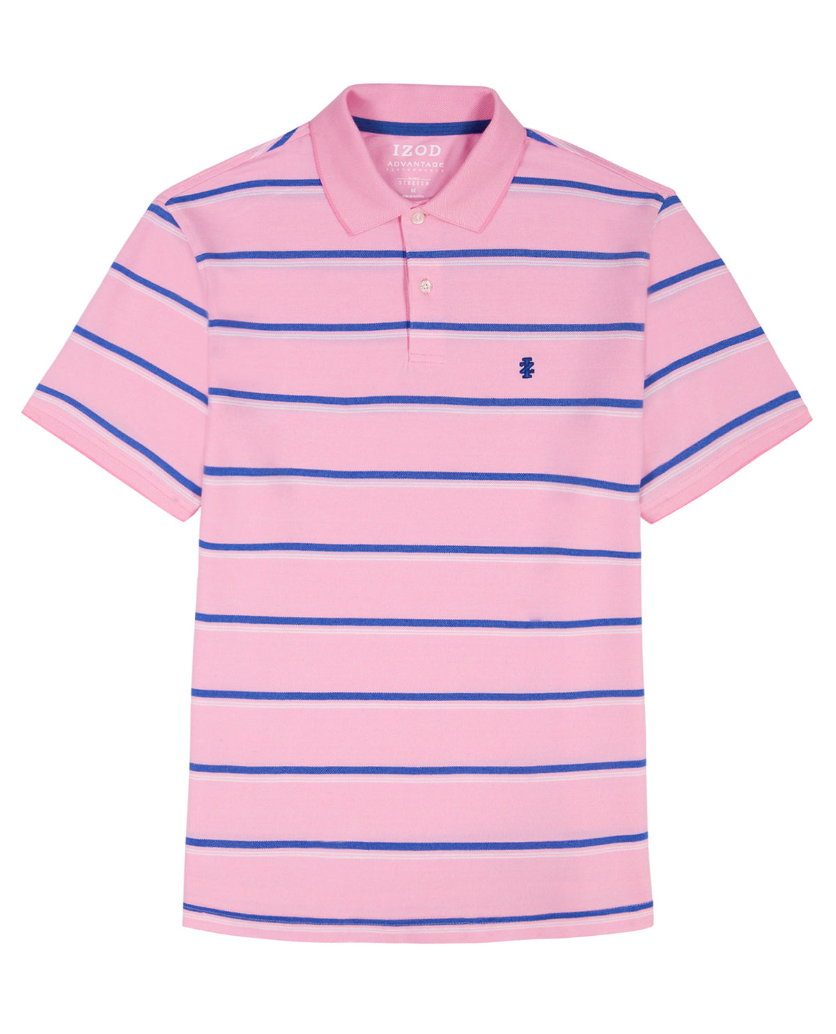 Izod Short Sleeve Stripe Polo