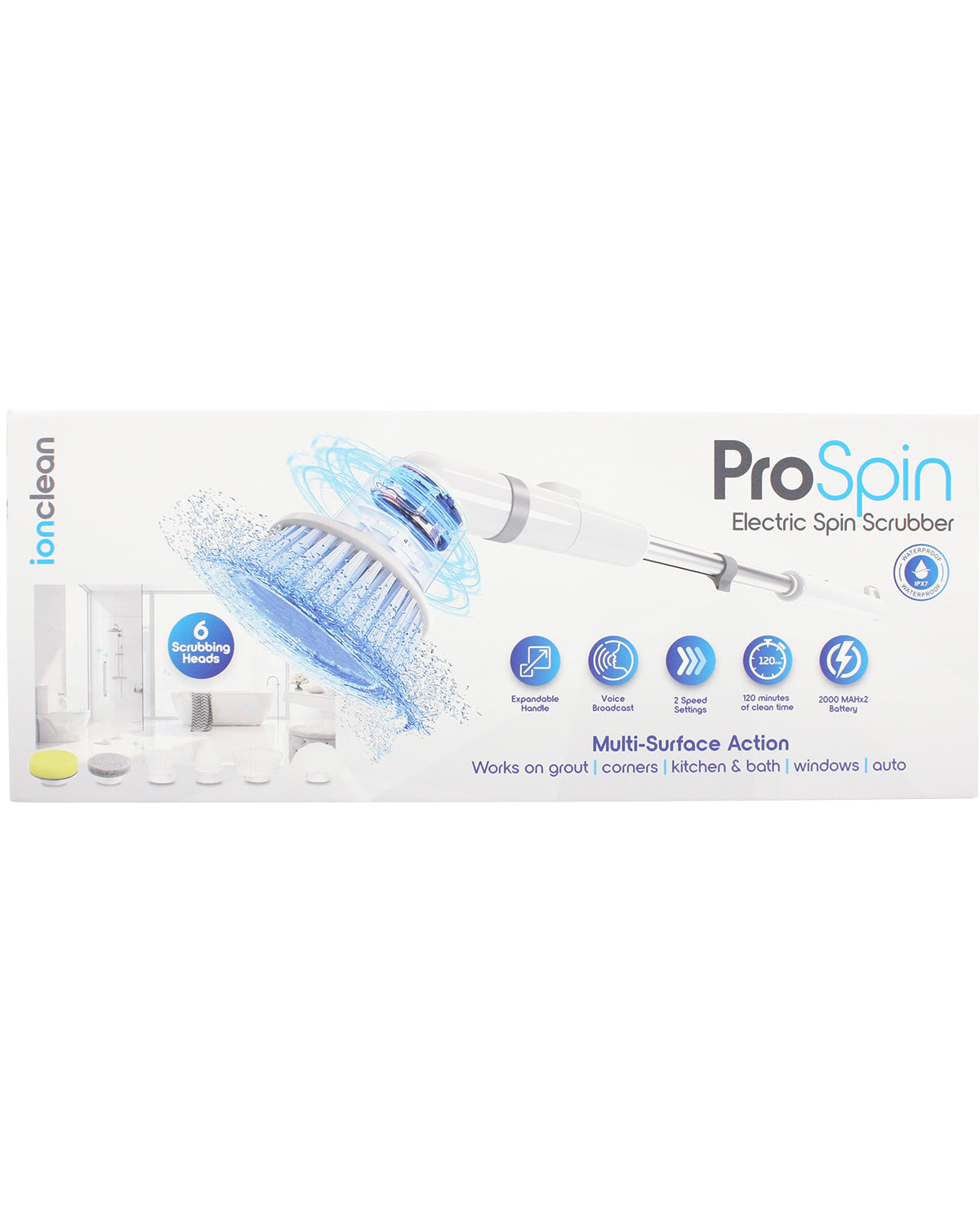 Expandable ProSpin Brush