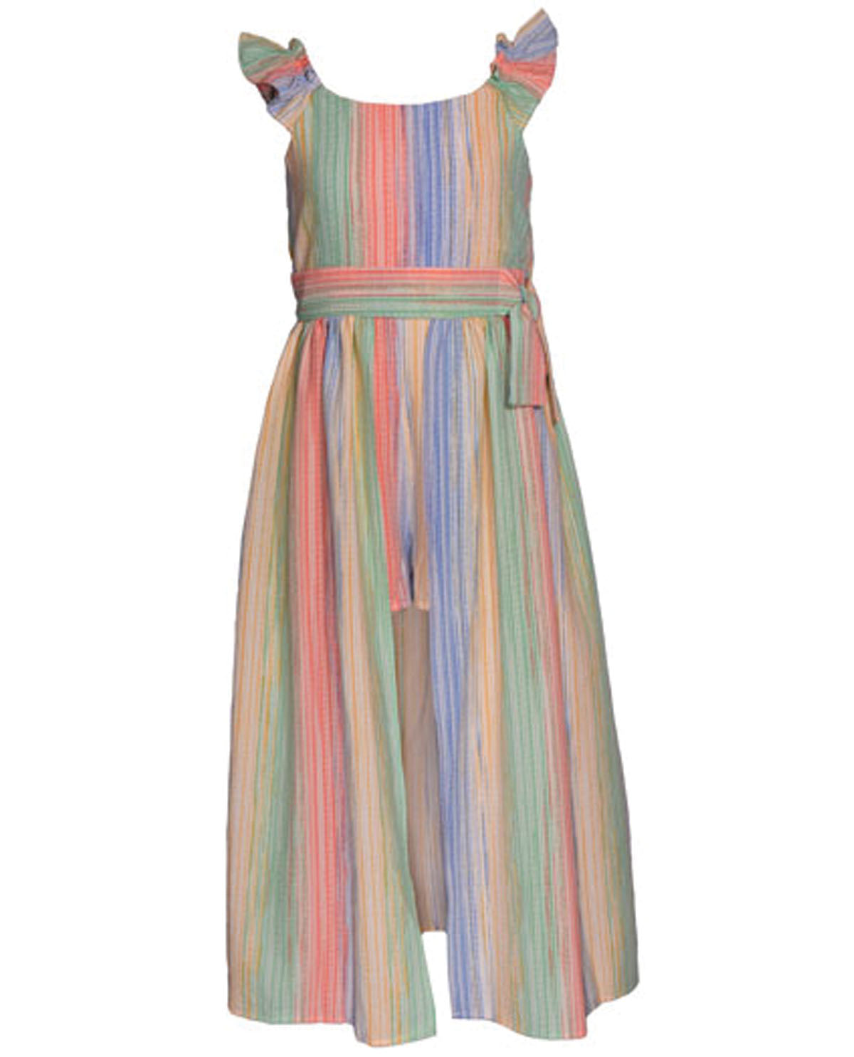 Bonnie Jean 7-16 Stripe Walk Thru Dress