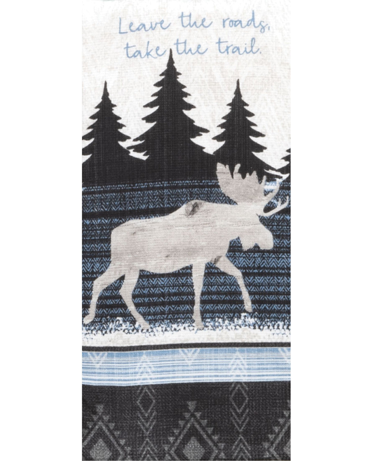 Trail Moose Dual Purpose Terry Cotton Kitchen Towel