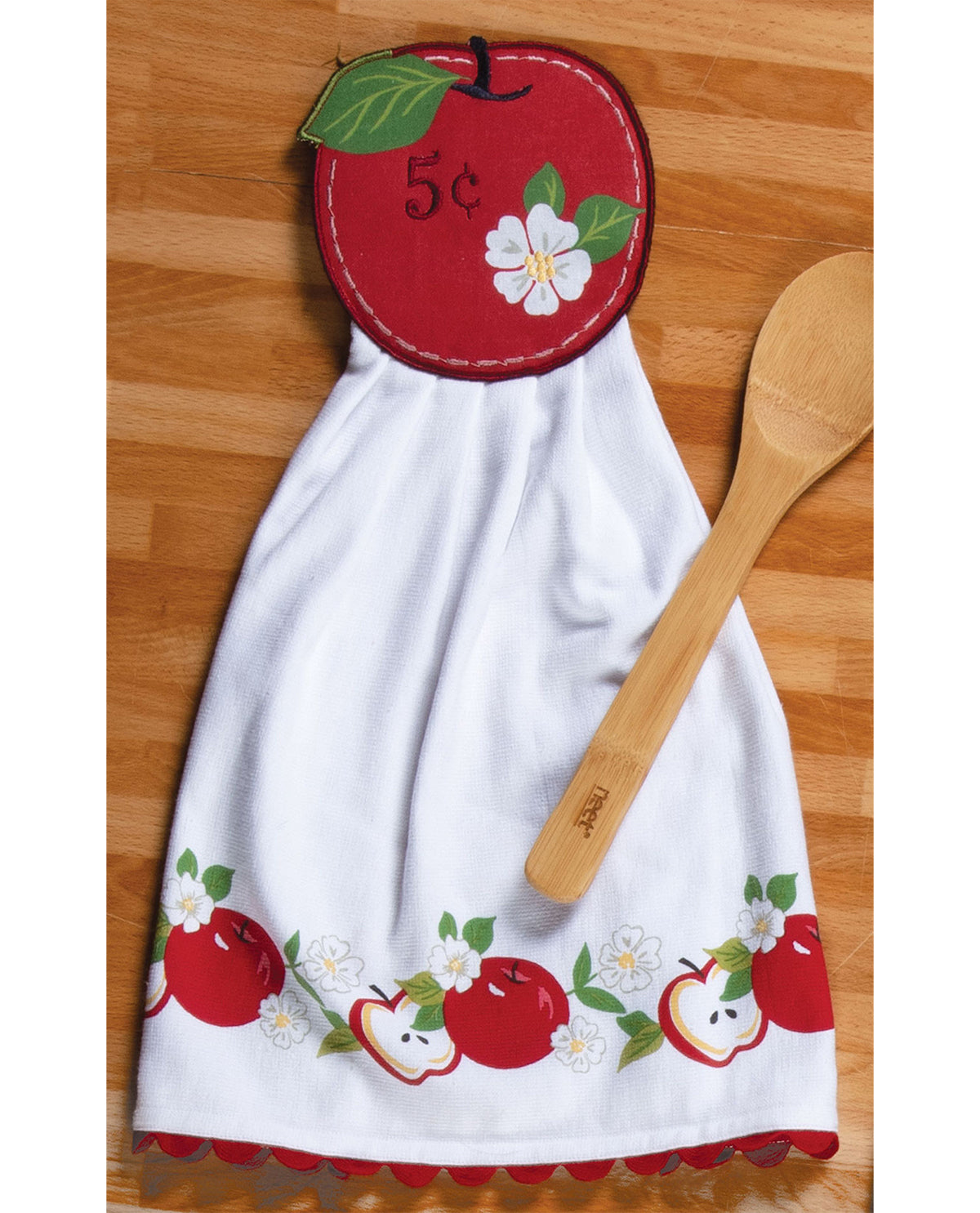 Apple Orchard Hang-Ups Dual-Purpose Terry Towel