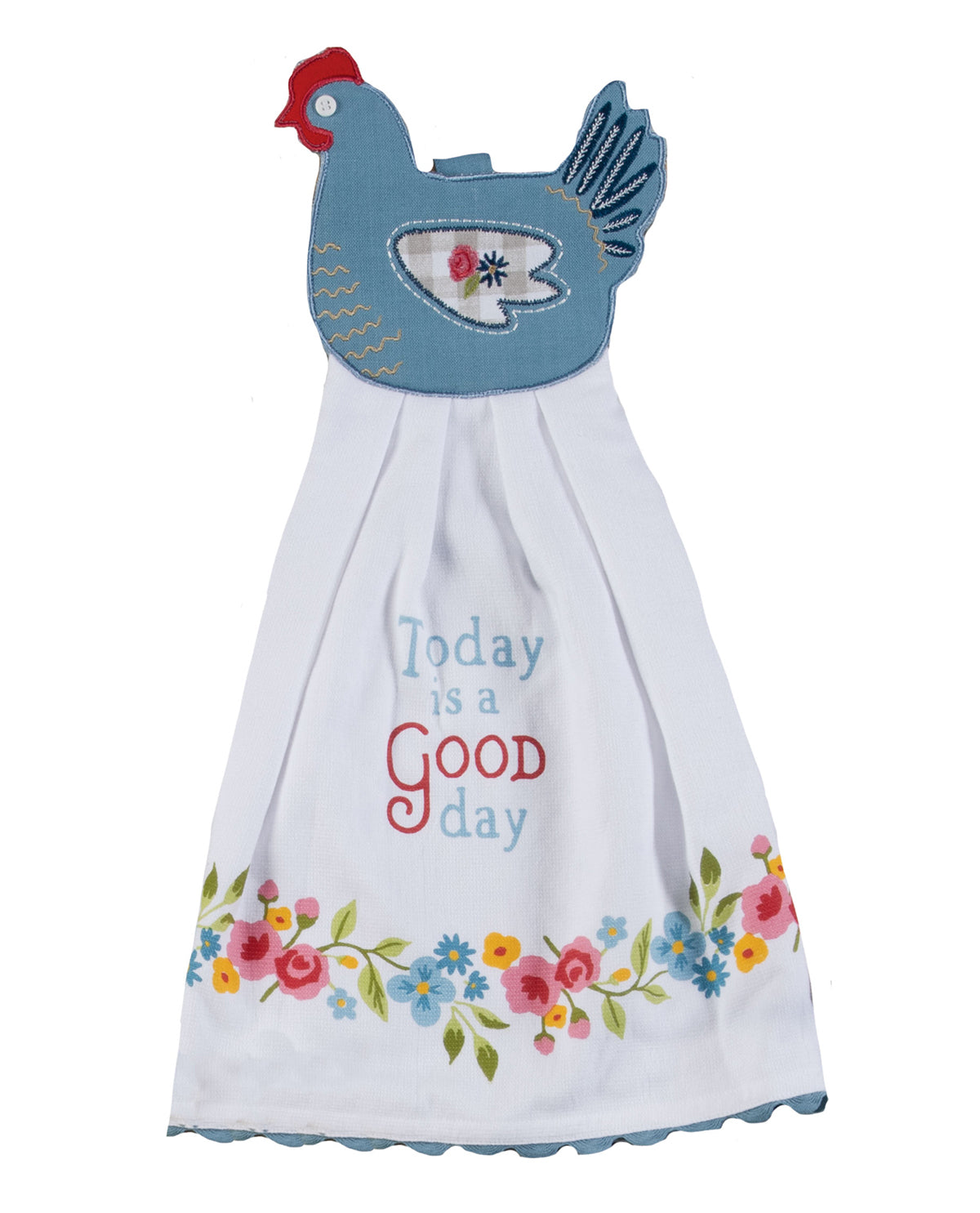 Countryside Rooster Hang-Ups Dual-Purpose Terry Towel