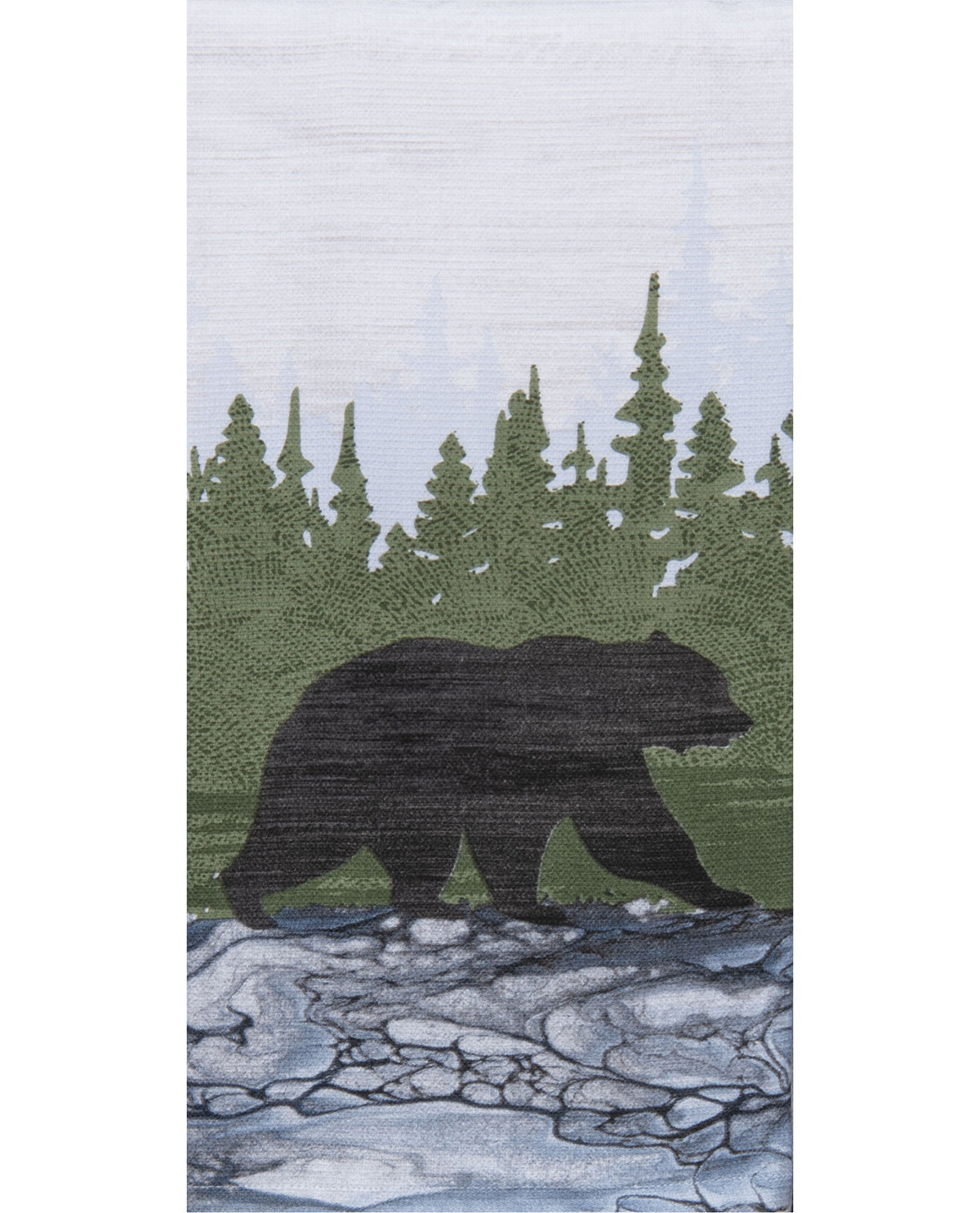 Cabin Life Bear Dual Purpose Terry Cotton Kitchen Towel