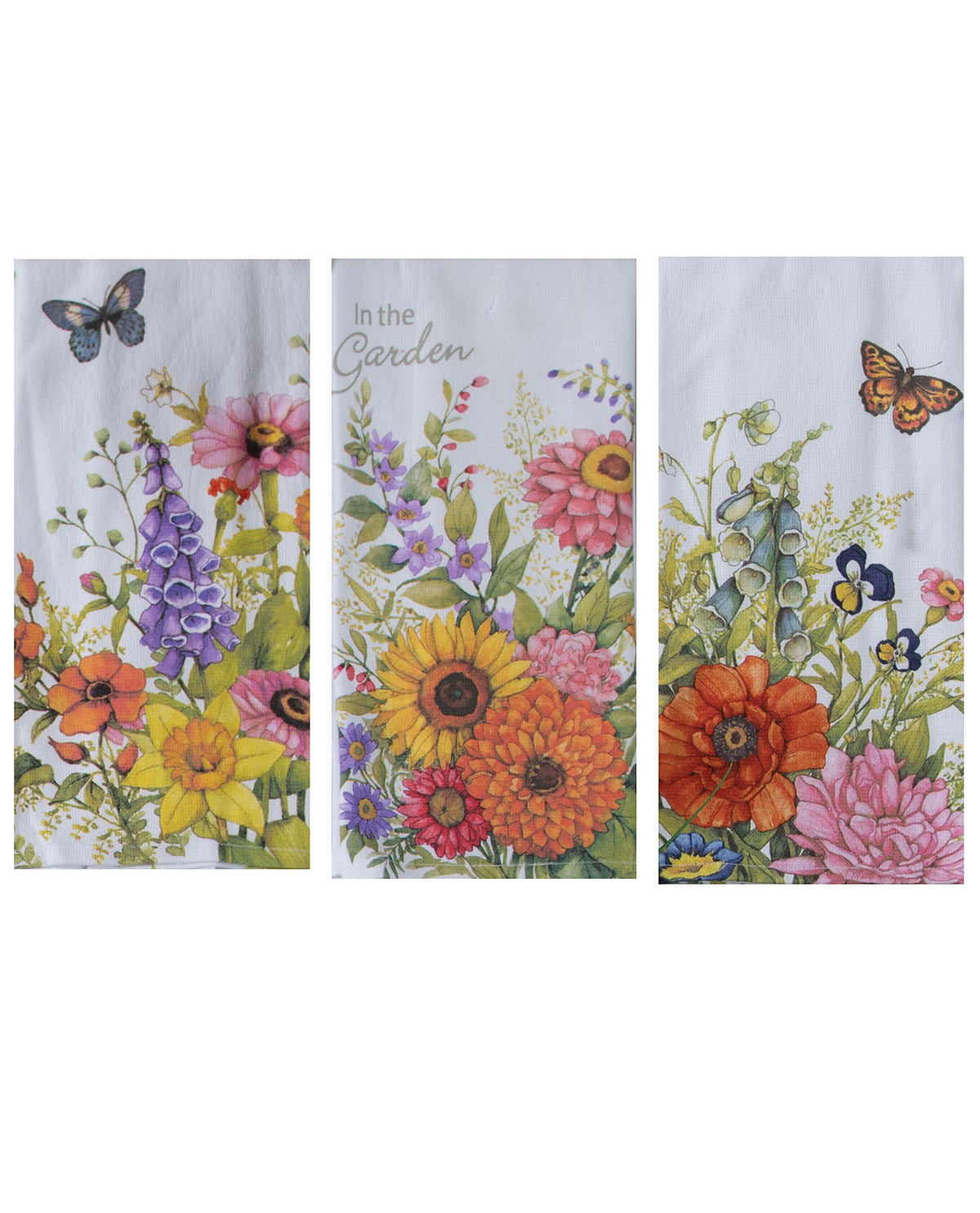 Garden Walk Kitchen Towels