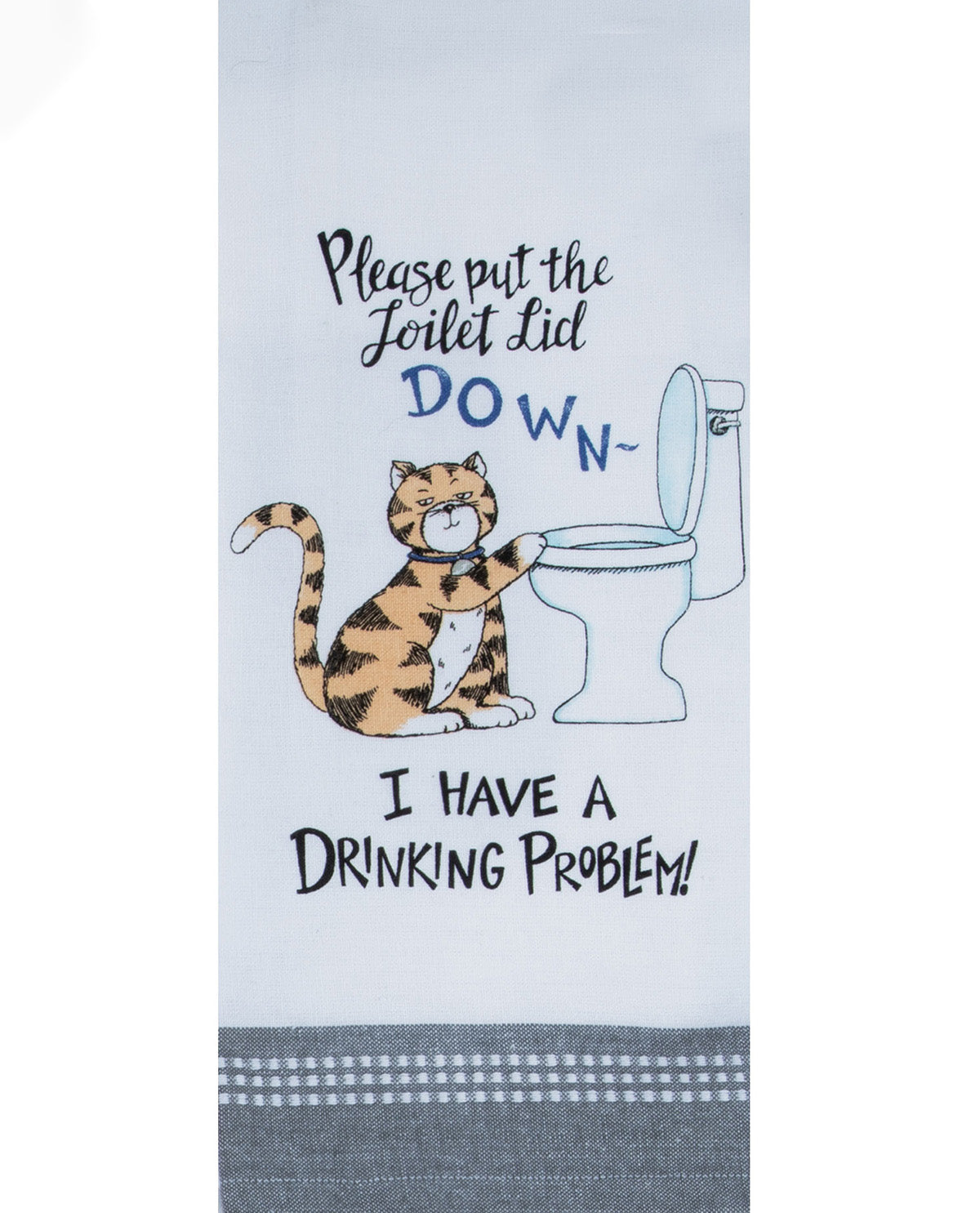 Snarkasms Funny Drinking Problem Kitchen Cotton Towel