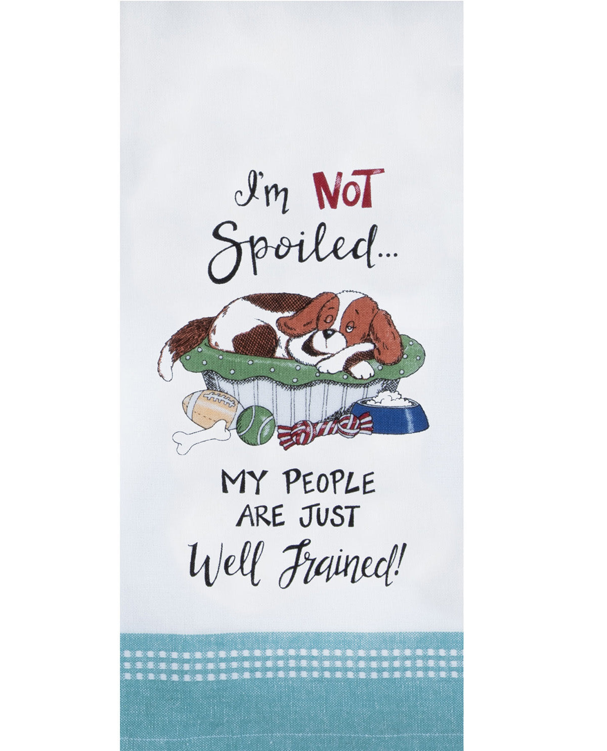 Snarkasms Nope Spoiled Kitchen Towel