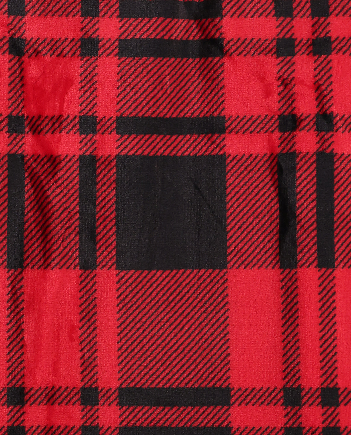 Plaid Velvet Throws 50x70