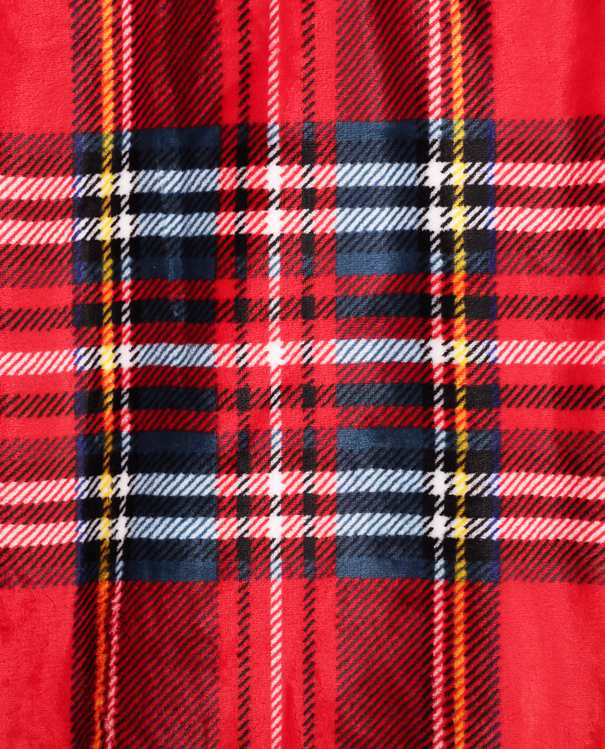 Plaid Velvet Throws 50x70