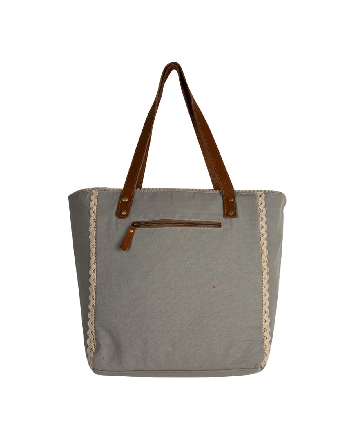 Willow Stream Embroidered Tote Bag