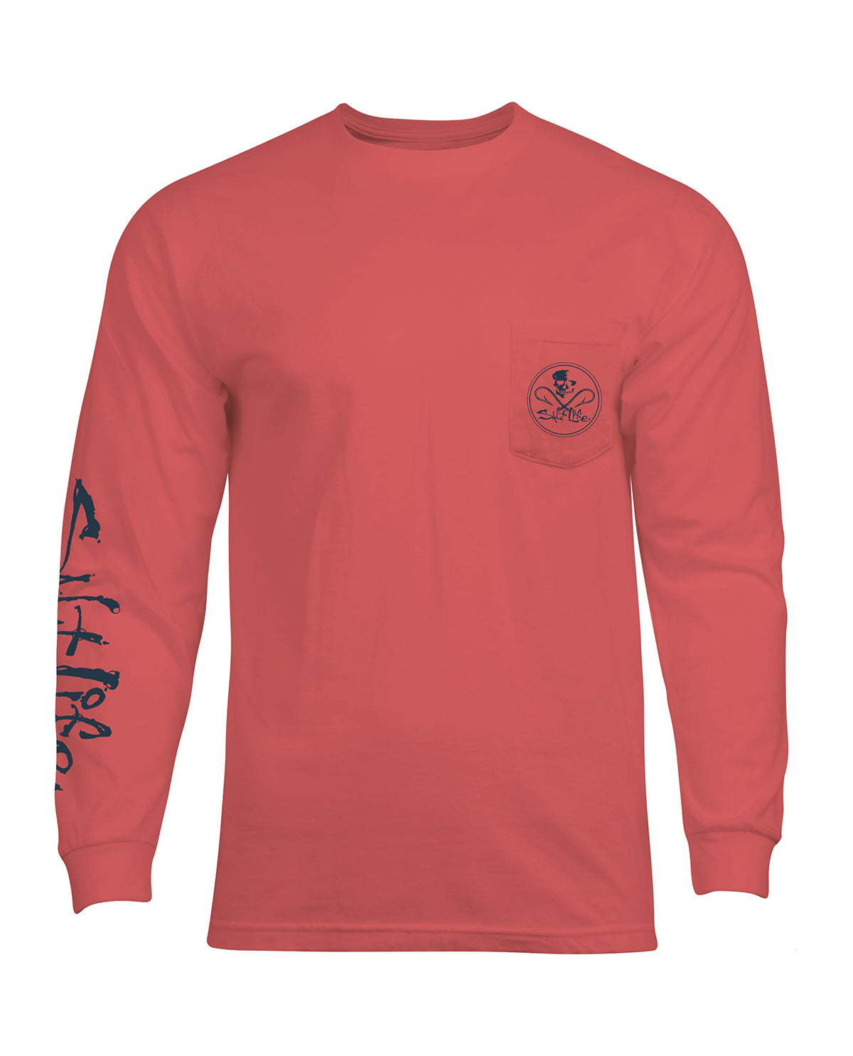 Salt Life Skull & Hooks Long Sleeve Tee