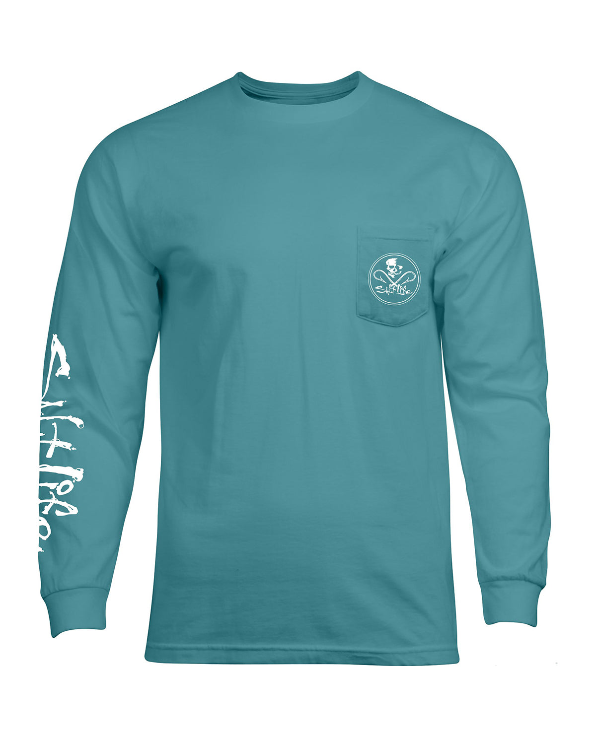 Salt Life Skull & Hooks Long Sleeve Tee