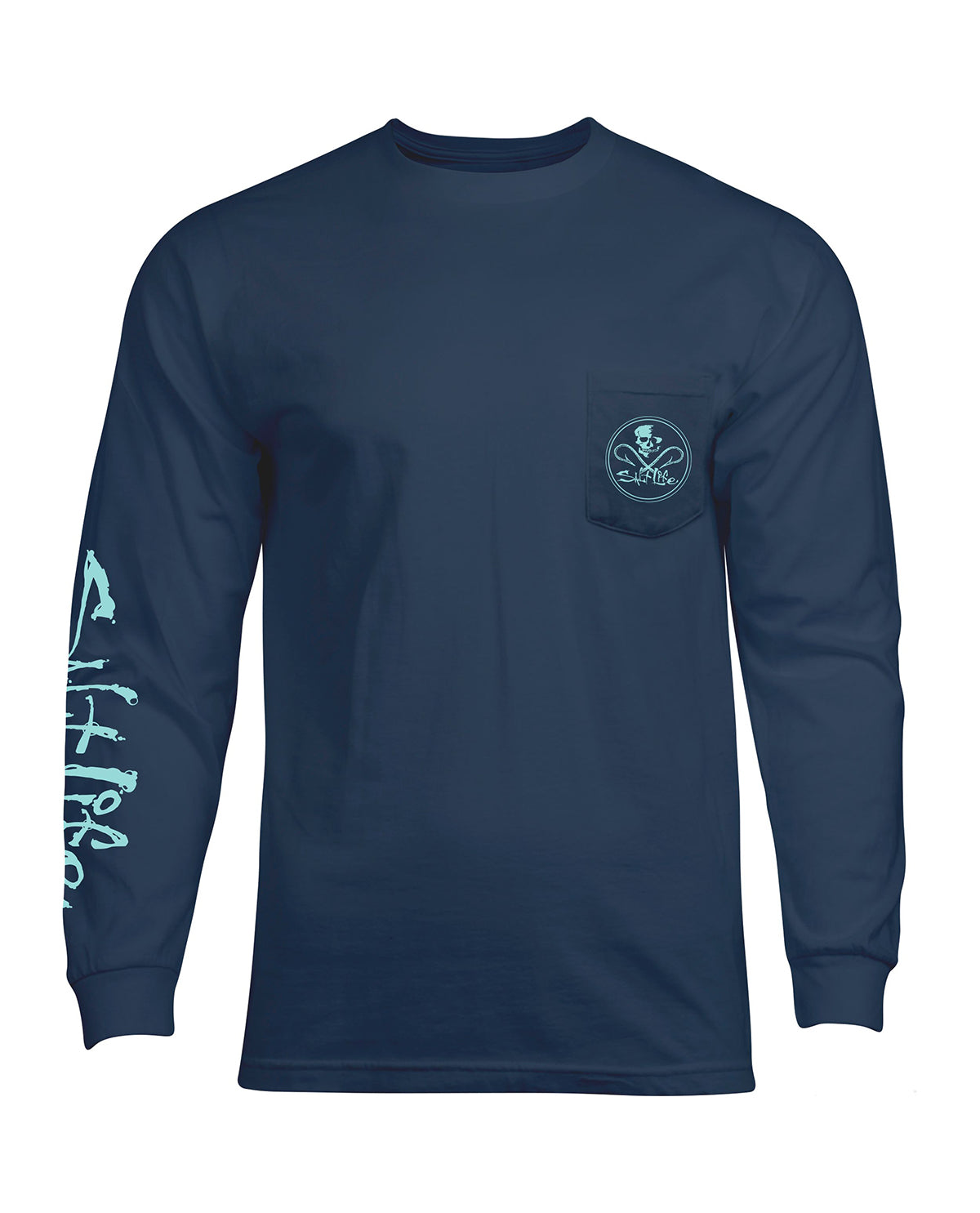 Salt Life Skull & Hooks Long Sleeve Tee