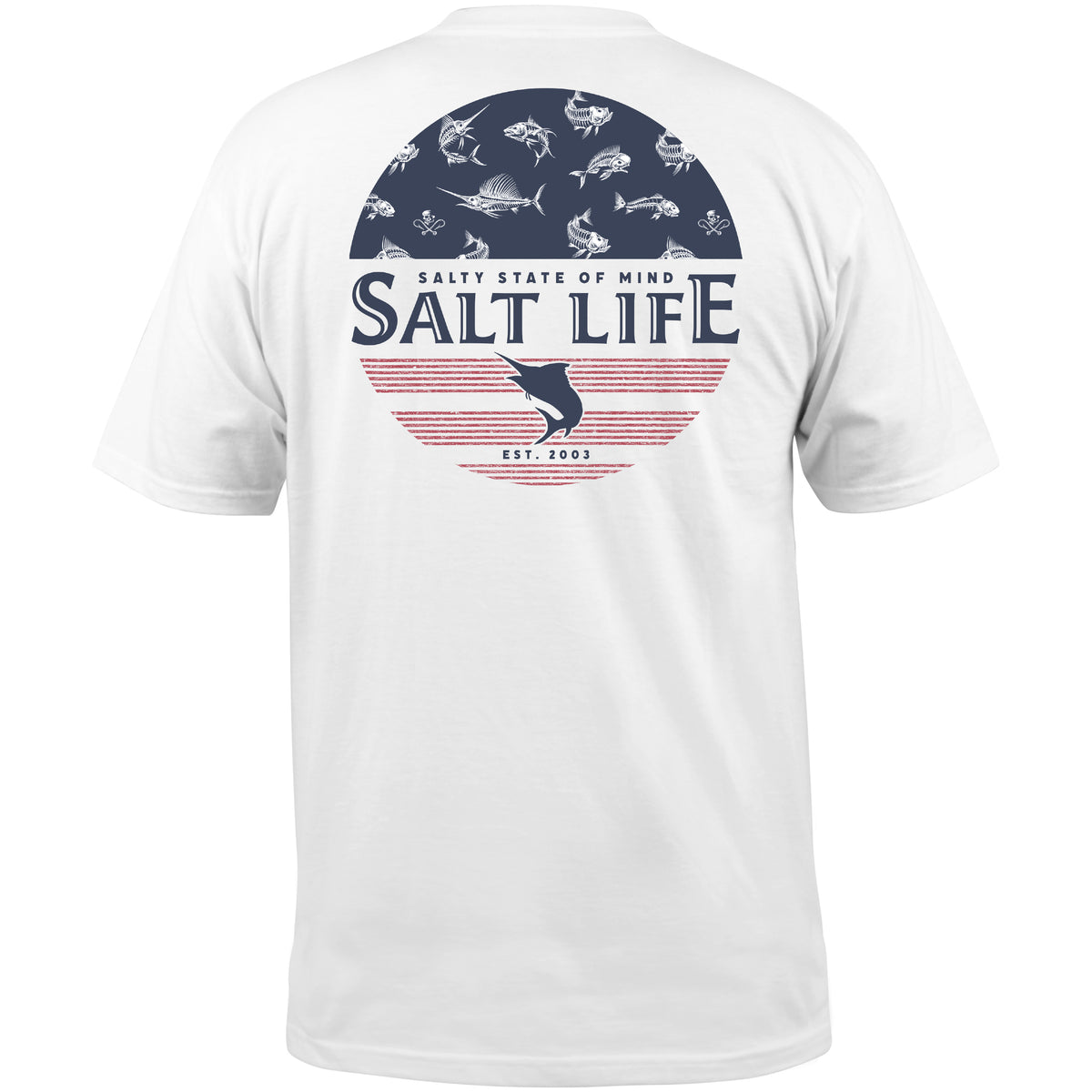 Salt Life Salty Honor Bones Tee