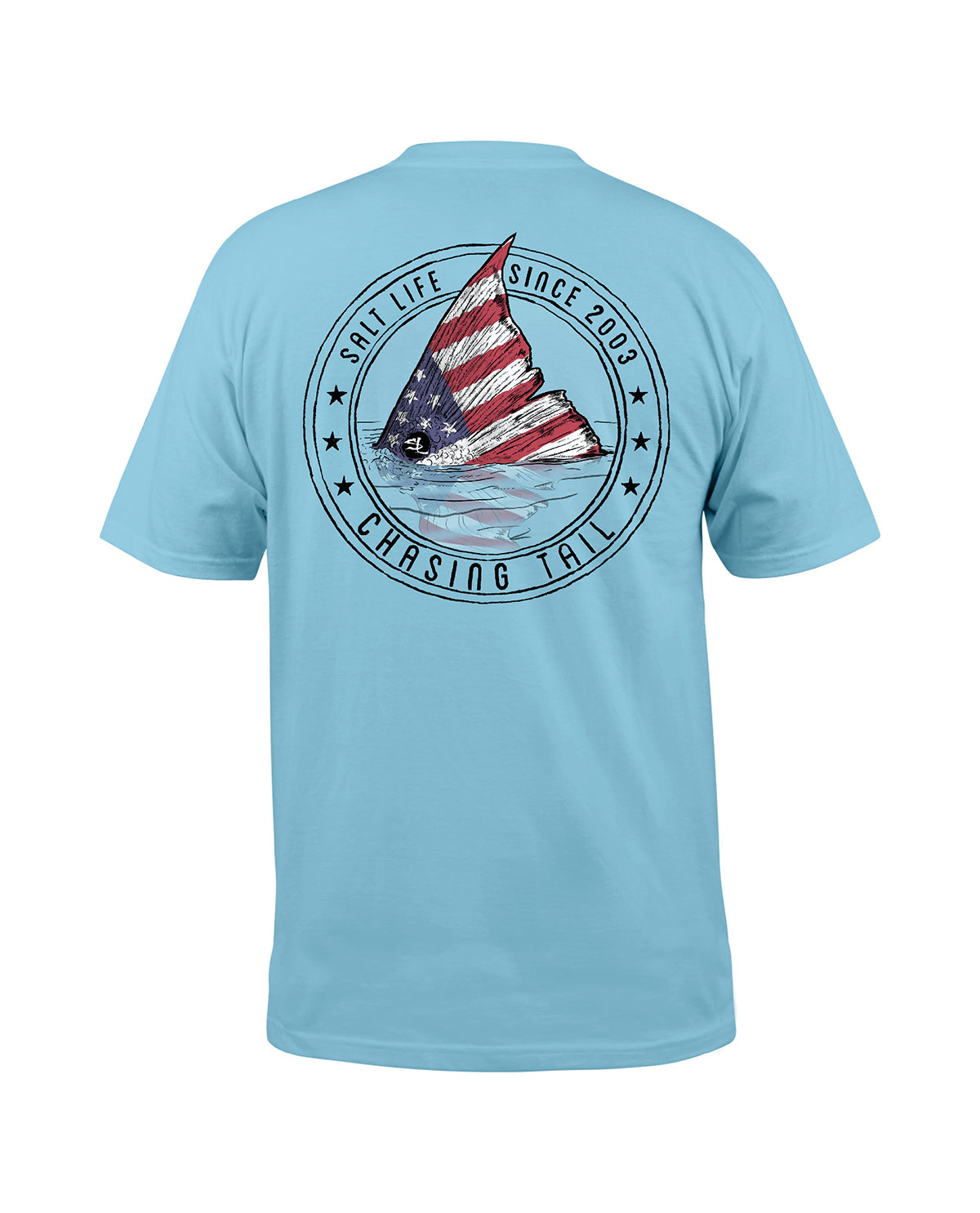 Salt Life Redfish Stars & Stripes Short Sleeve Tee