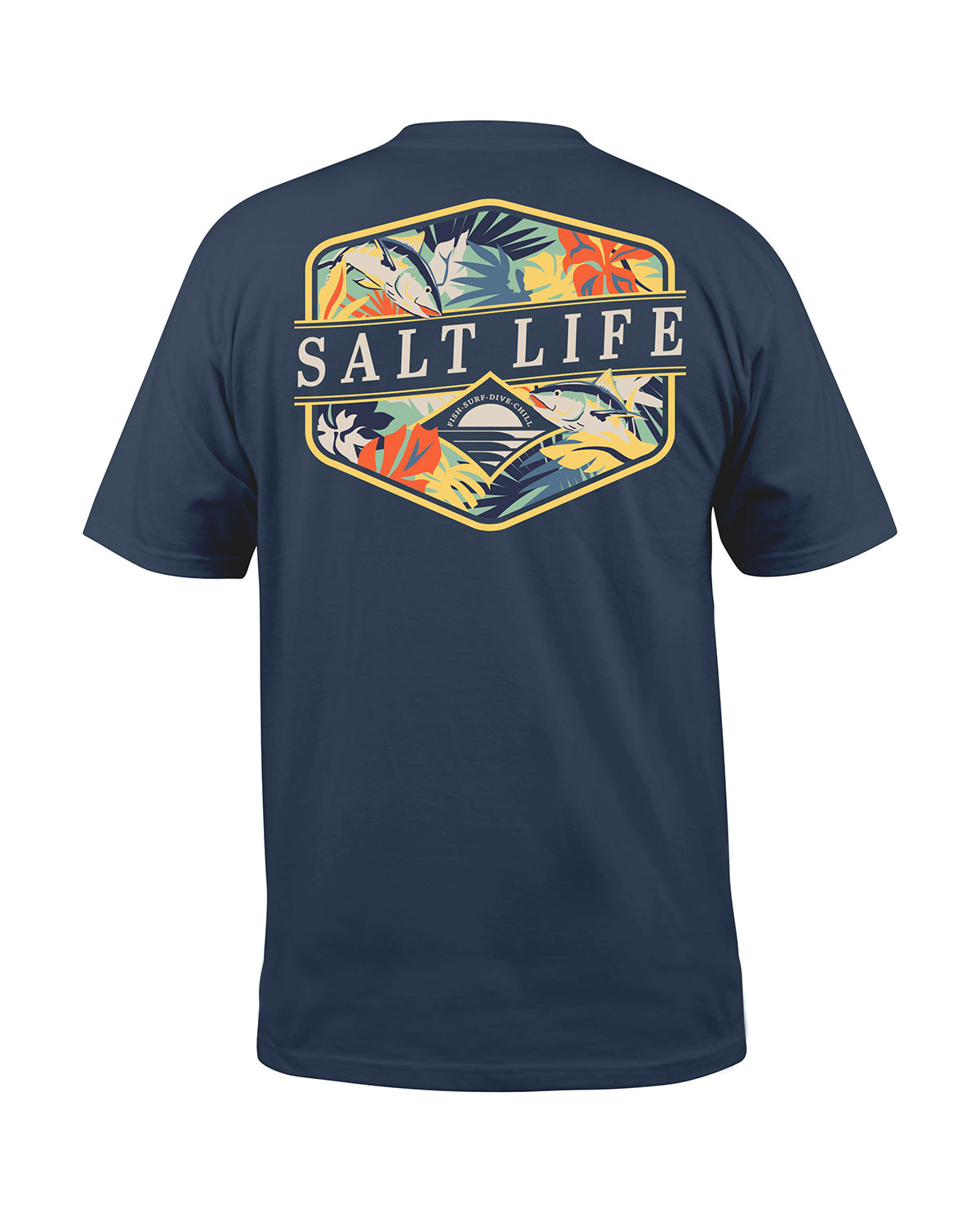 Salt Life Retro Tropical Short Sleeve Tee