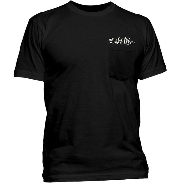 Salt Life Men's One Cast At A Time Short Sleeve Tee