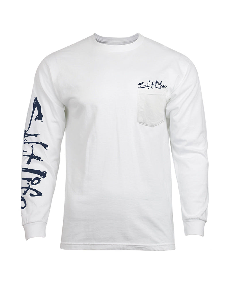 Salt Life Men's 4-Wheel Fishin' Long Sleeve Tee