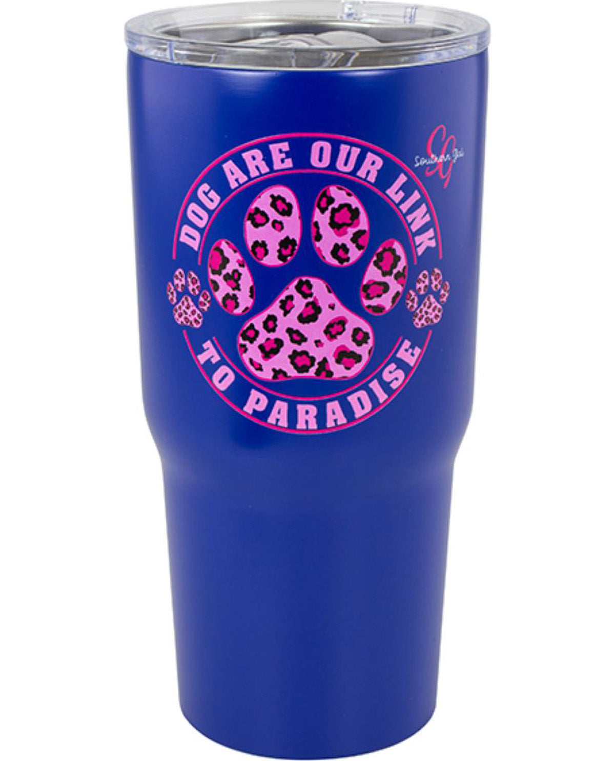 20oz. Southern Gal Dog Paradise Stainless Steel Tumbler