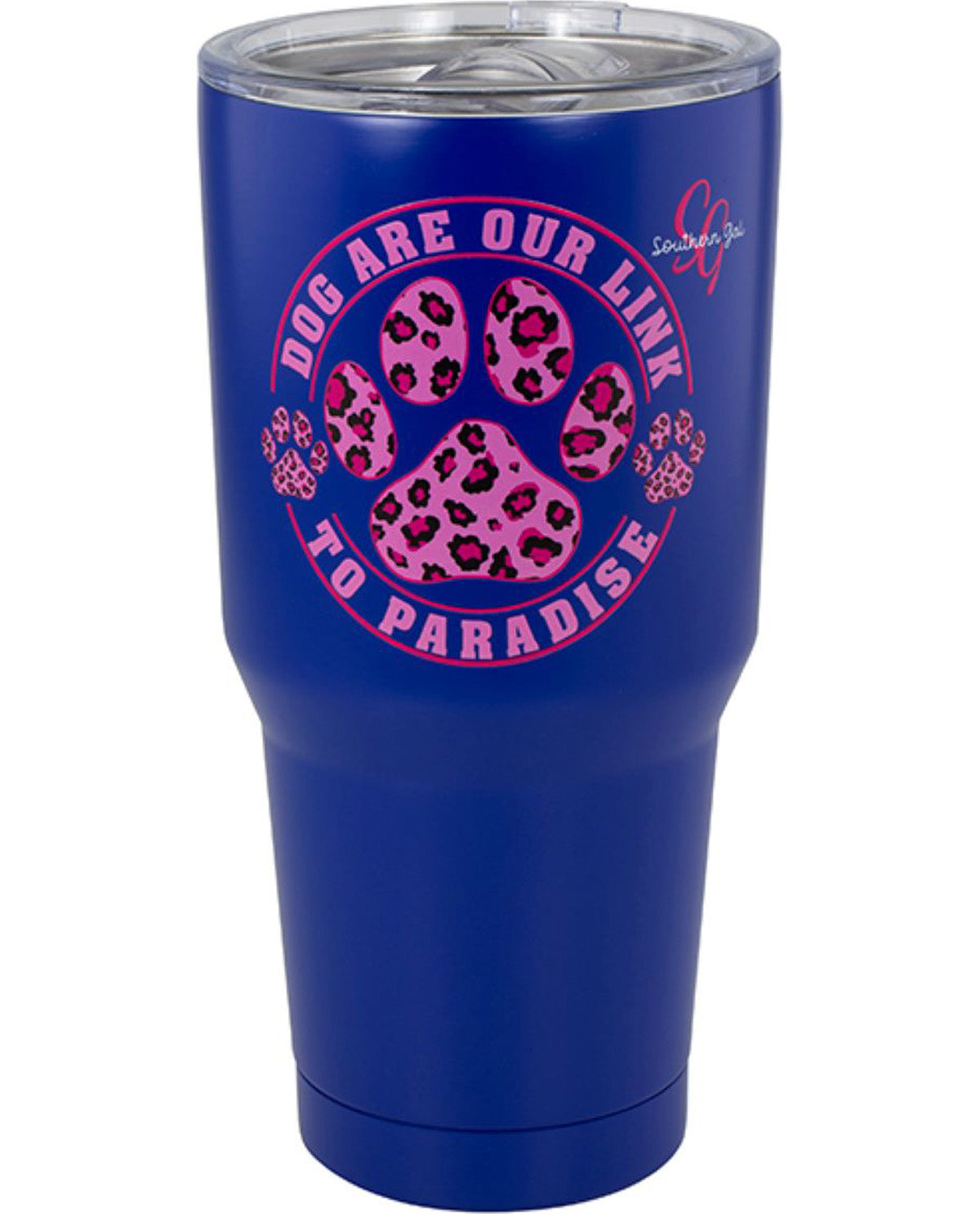 30oz. Southern Gal Dog Paradise Stainless Steel Tumbler