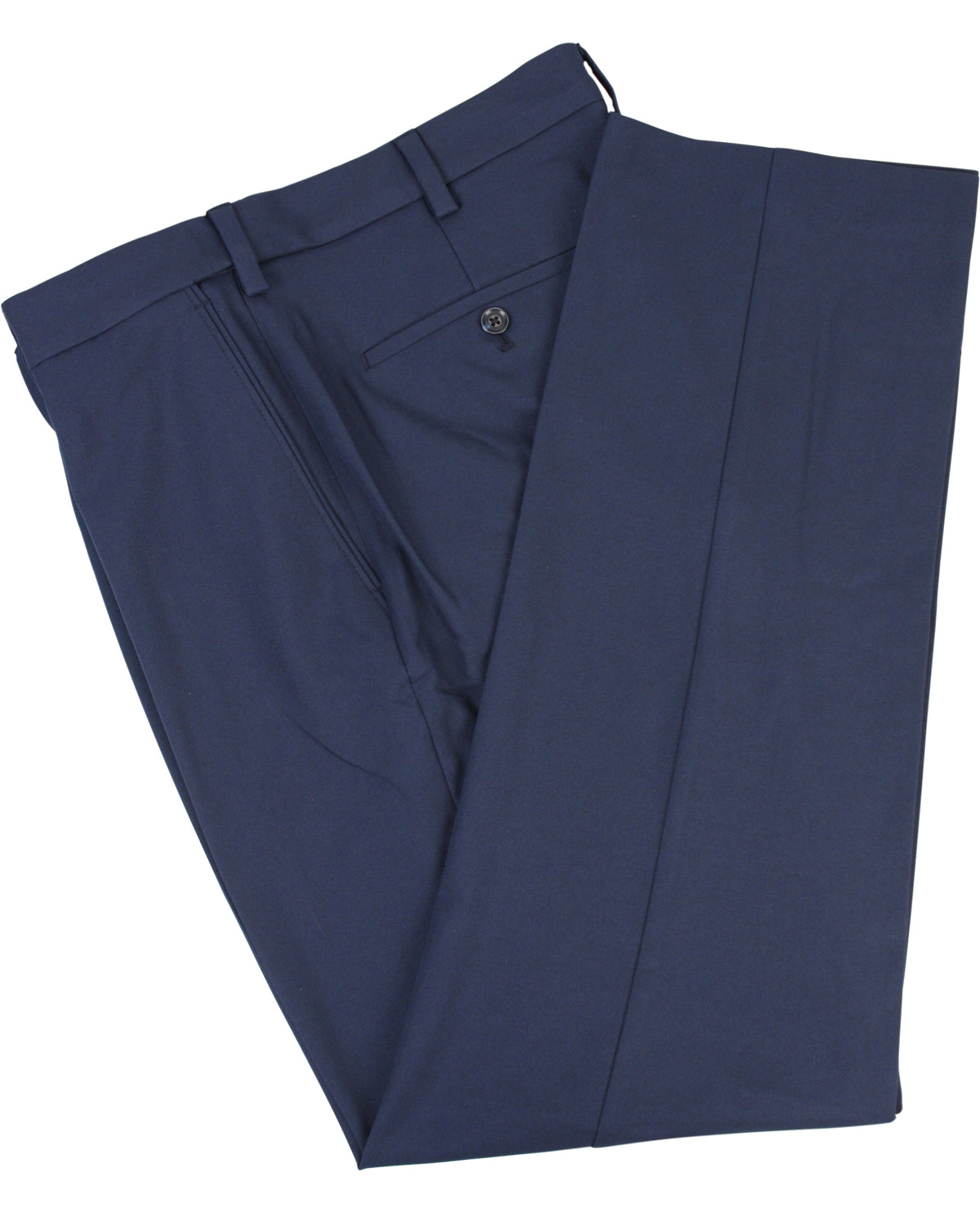 Men's Flat Front Solid Stretch Twill Pant