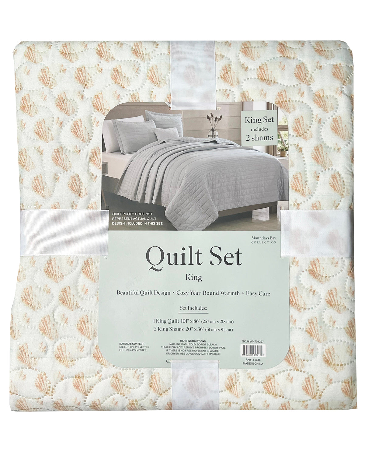 3pc Pinsonic Quilt Set