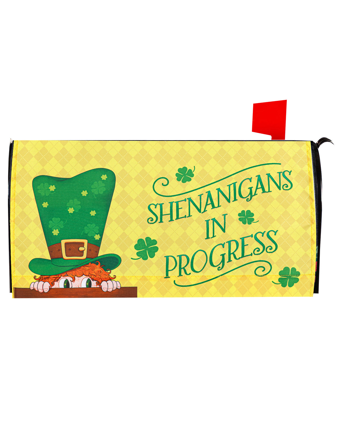 Shenanigans In Progress Mailbox Cover