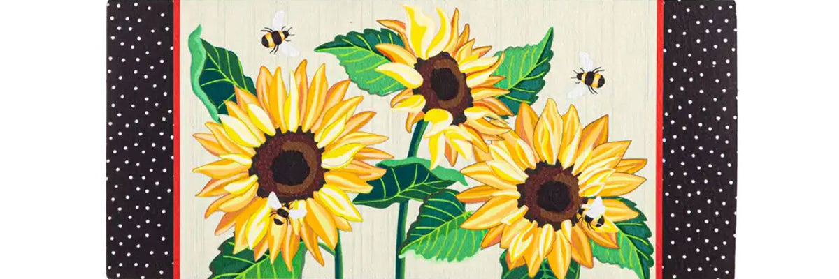 Sunflowers & Daisies Sassafras Mat