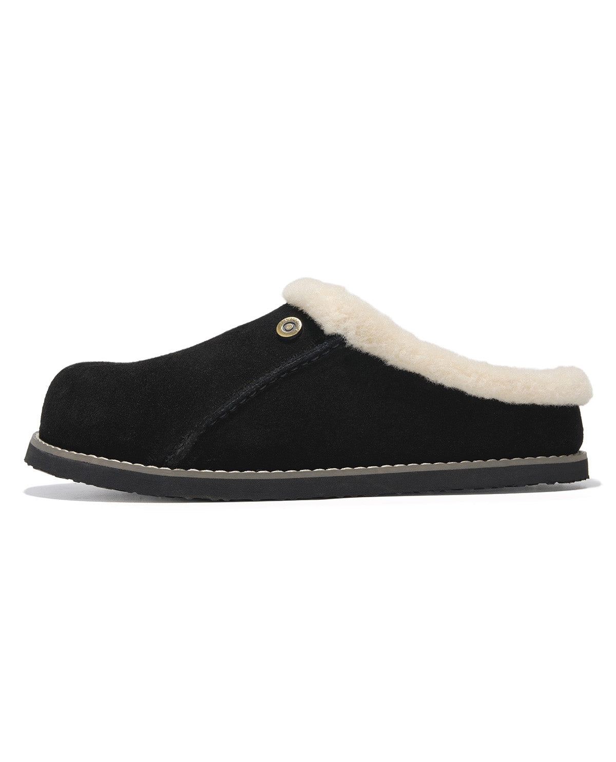 Project Cloud Tali Fur Trim Suede Clog