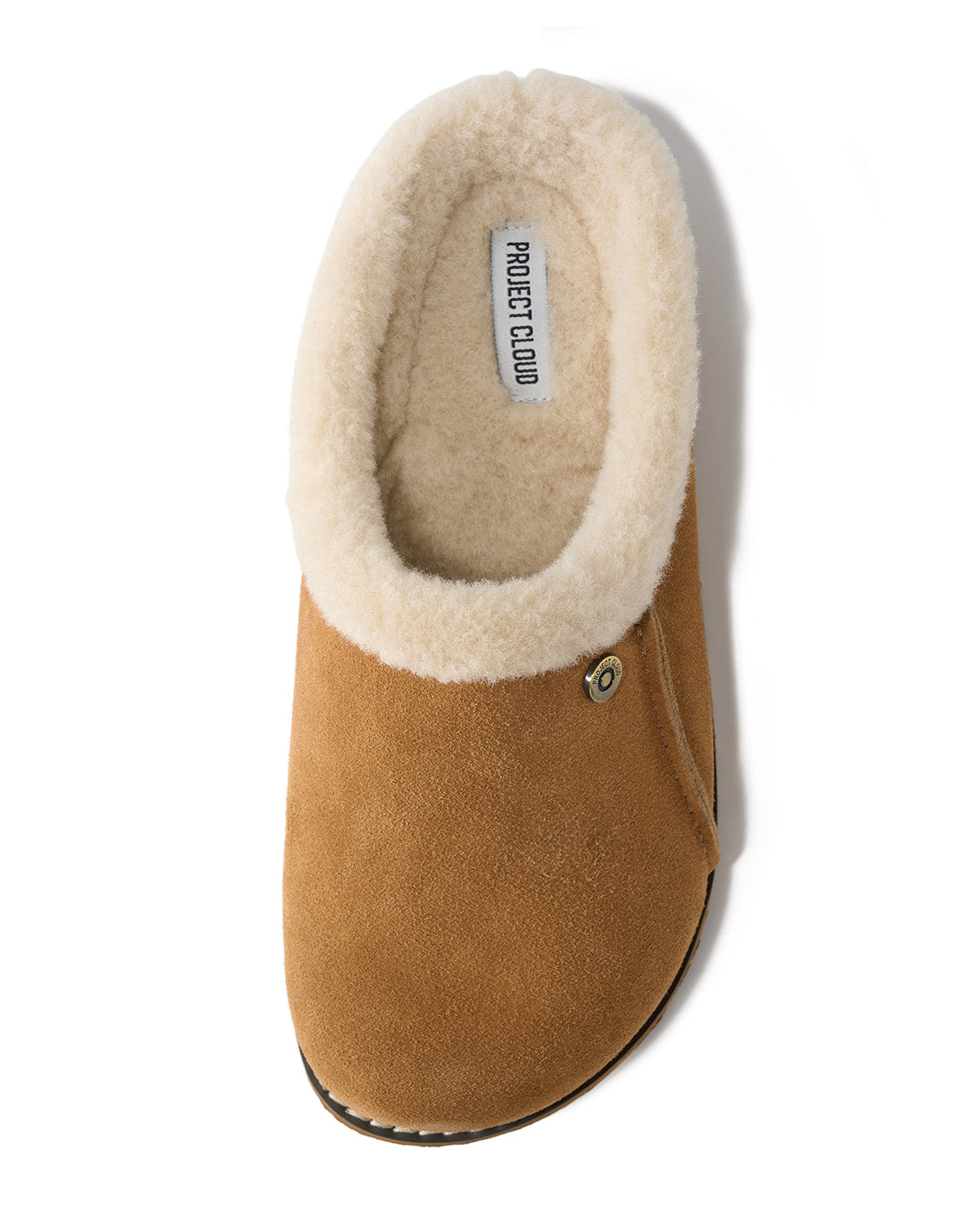 Project Cloud Tali Fur Trim Suede Clog