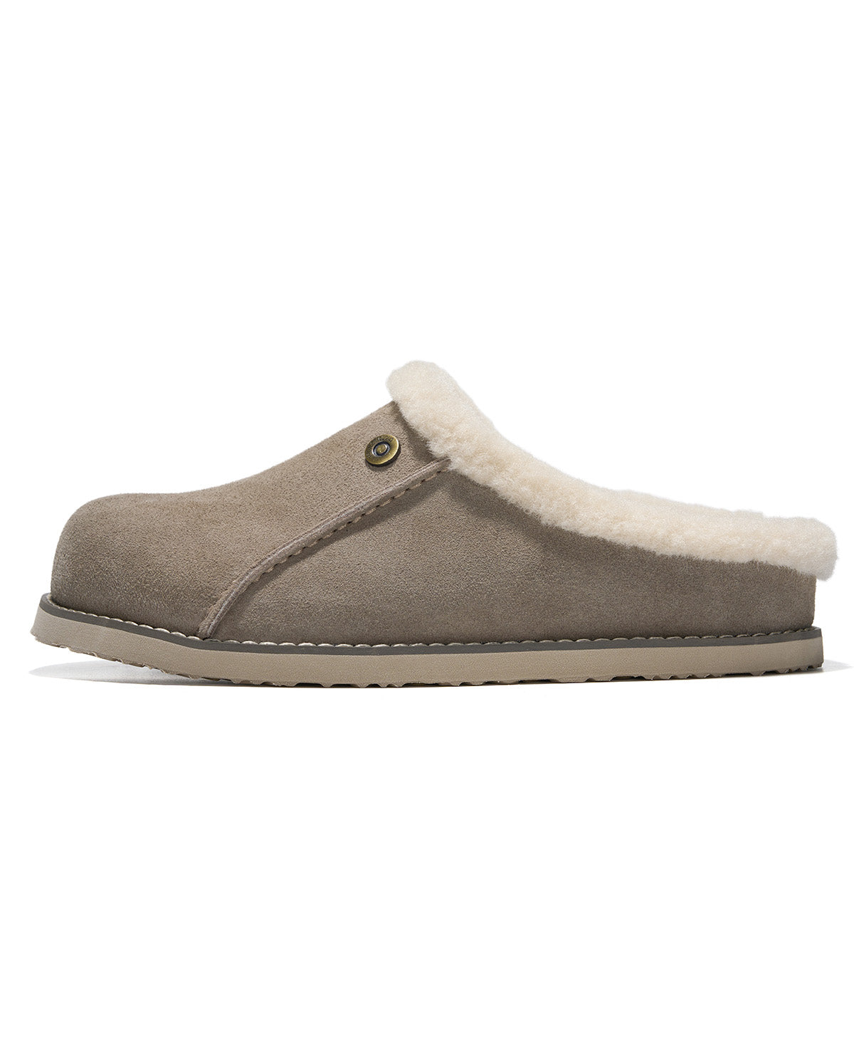 Project Cloud Tali Fur Trim Suede Clog