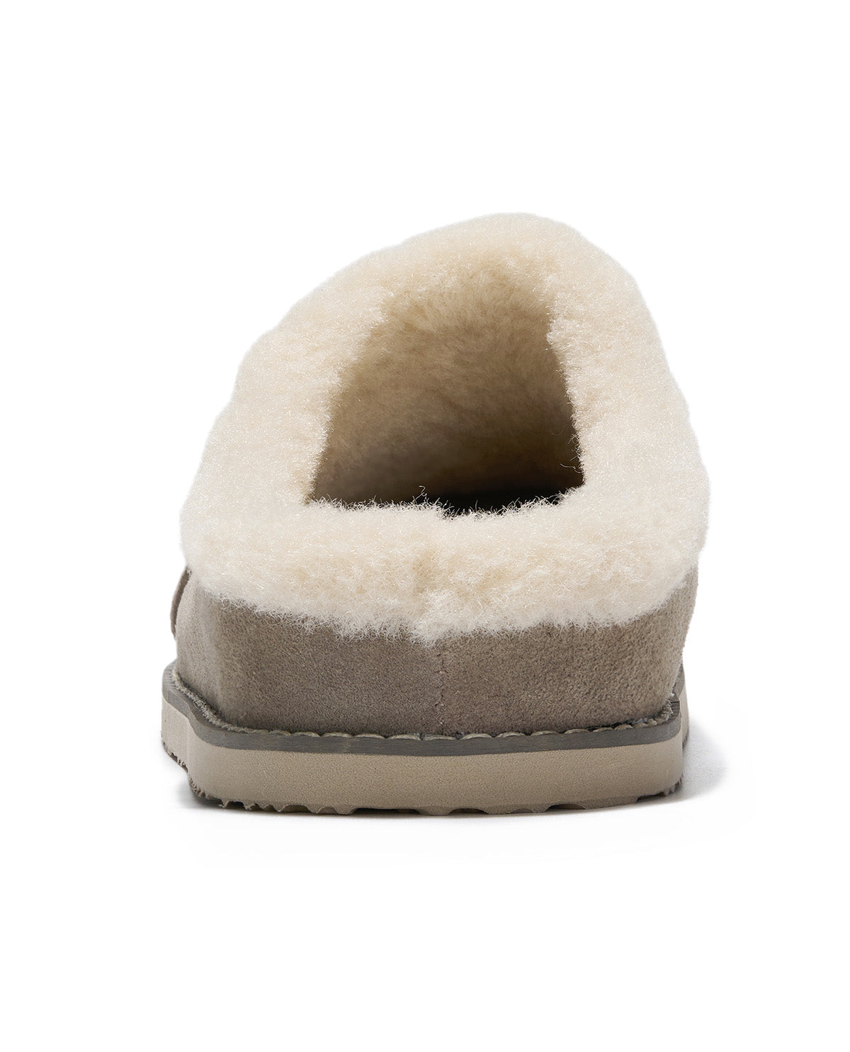 Project Cloud Tali Fur Trim Suede Clog